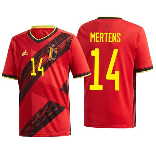 Men’s Dries Mertens Belgium National Soccer Team Red Home Jersey